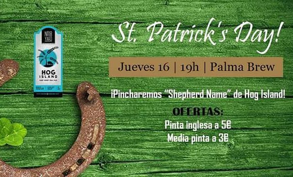 palmabrew's tweet photo. ¡Arrancamos el fin de semana de San Patricio, pinchando la Seperd Name de Hog Island! 😍👌
◾… https://t.co/uDfqZYxN4j https://t.co/1XZnMzb7CT