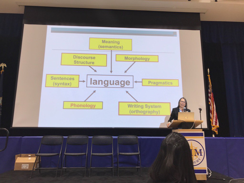NancyBlair2's tweet photo. It all goes back to language!
Dr Louisa Moats confirms what Dr Julie Washington started the day with #Access2Experts https://t.co/vfMg7H7xXf