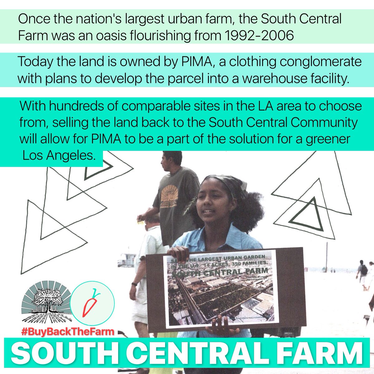 BringbackSCFarm's tweet photo. A GREEN FUTURE 4 LA! Please take 2 minutes to sign the petition (https://t.co/EnlSiLbz1v) help #BuyBackTheFarm https://t.co/N5Ha8jxBTH