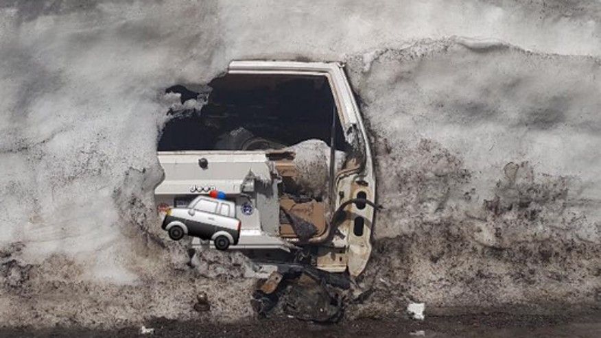 FoxNews's tweet image. Police find Jeep buried under 20 feet of snow in the Donner Pass  fxn.ws/2mj4r8m
