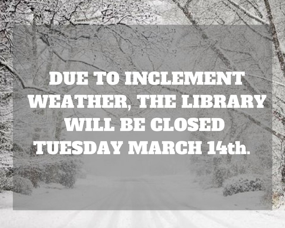 Snow days are great reading days, we're open till 8 today, so stop by and stock up! 
#snowmageddon2017 #blizzard2017 #Stella