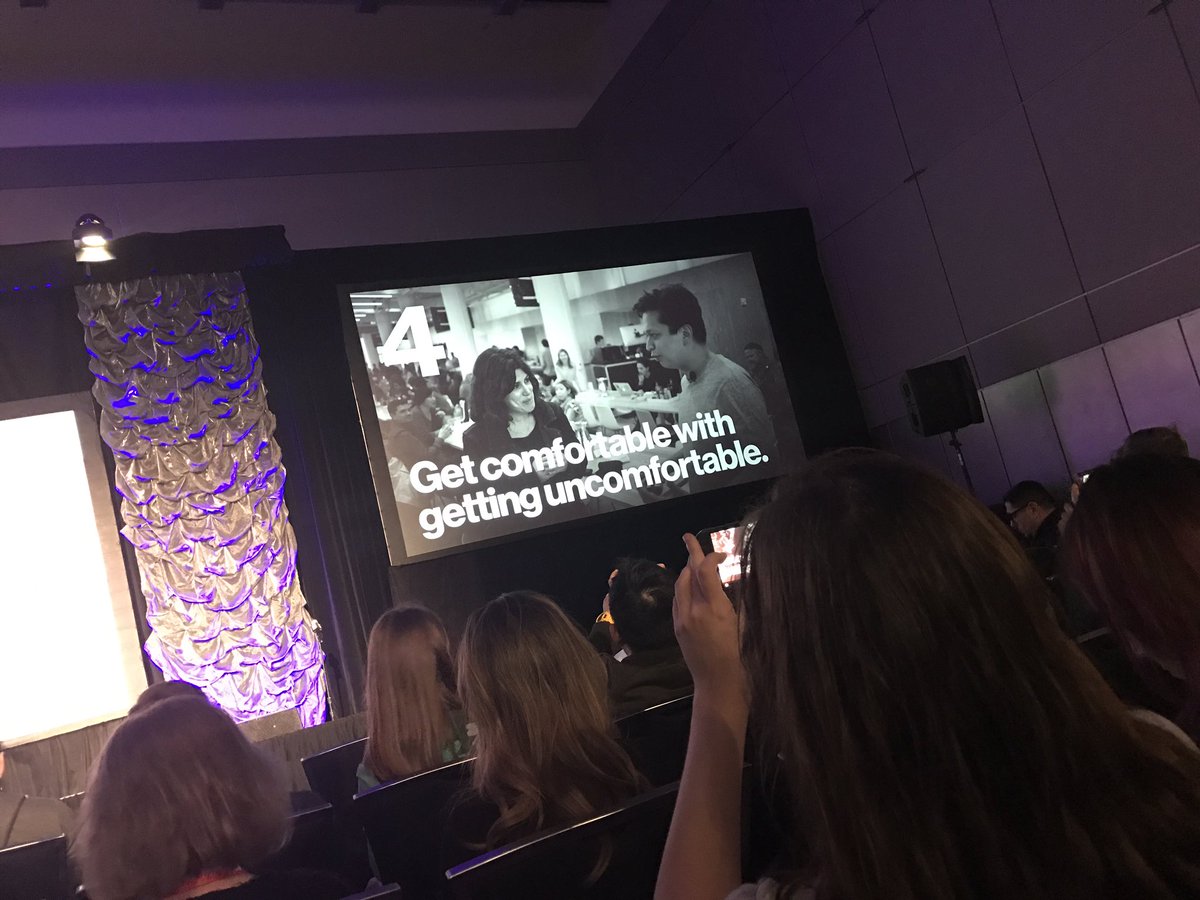 _simplyshaunda's tweet photo. Lesson 4, you have to get comfortable with being uncomfortable. #SXSW #CCSXSW https://t.co/ZxP89TSnv6