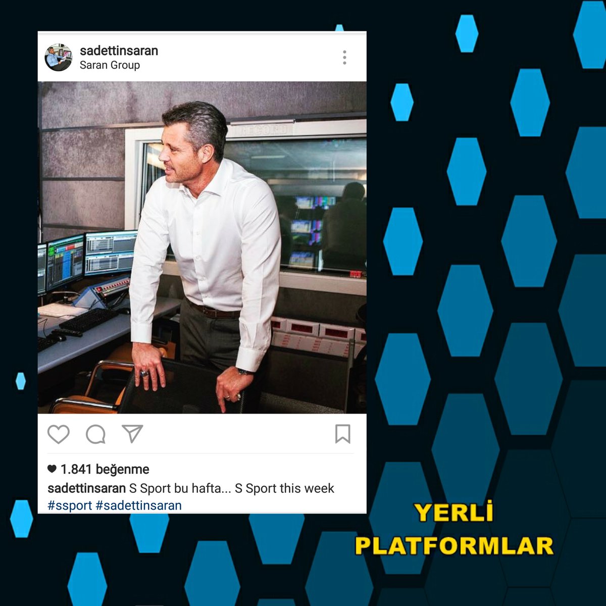by_hlt's tweet photo. #SSpot Kanalının Bu Hafta İçerisinde yayında olacağını Grubun Yönetim kurulu Başkanı #SadettinSaran Resmi Sosyal Medya hesabından duyurdu.. https://t.co/aY4soWZ4rW