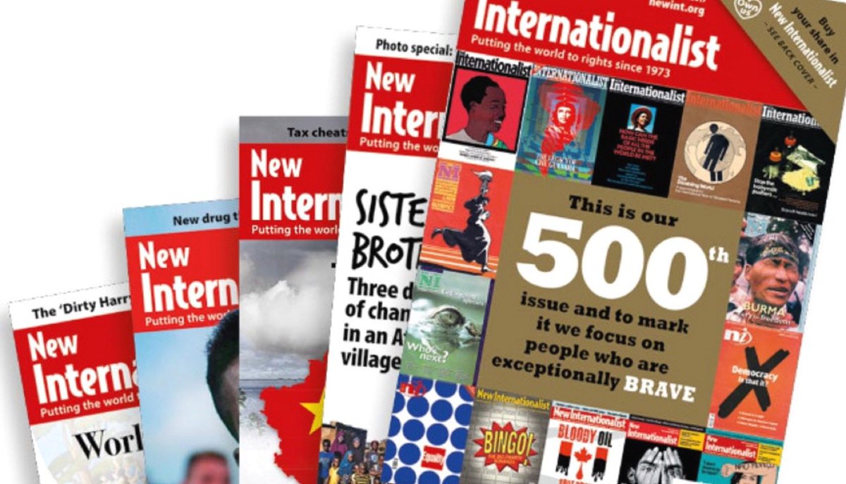 New Internationalist magazine turns to crowdfunding to secure independence

bit.ly/2mT834Z