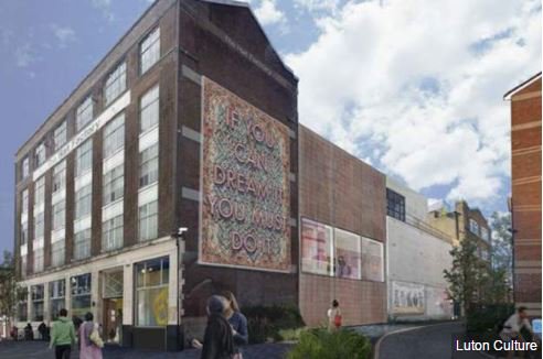 Luton awarded nearly £4m for 'creative spaces' bbc.in/2mT0cUZ