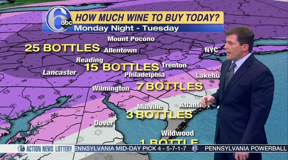 ozbanks1's tweet image. Now this is the kind of weather report I can handle! #blizzard2017