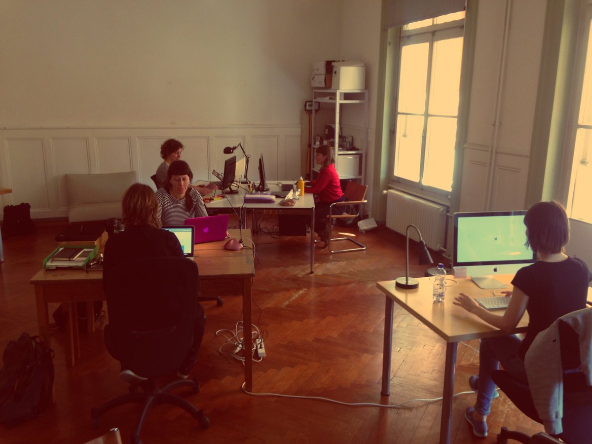 AUA and out+about office just moved to PROGR for 2 months for some serious preparation. Let's do this!