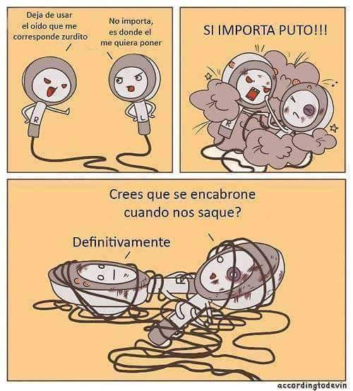 Leinar18's tweet image. Ahora todo tiene sentido xD

#Humorzone #headphones