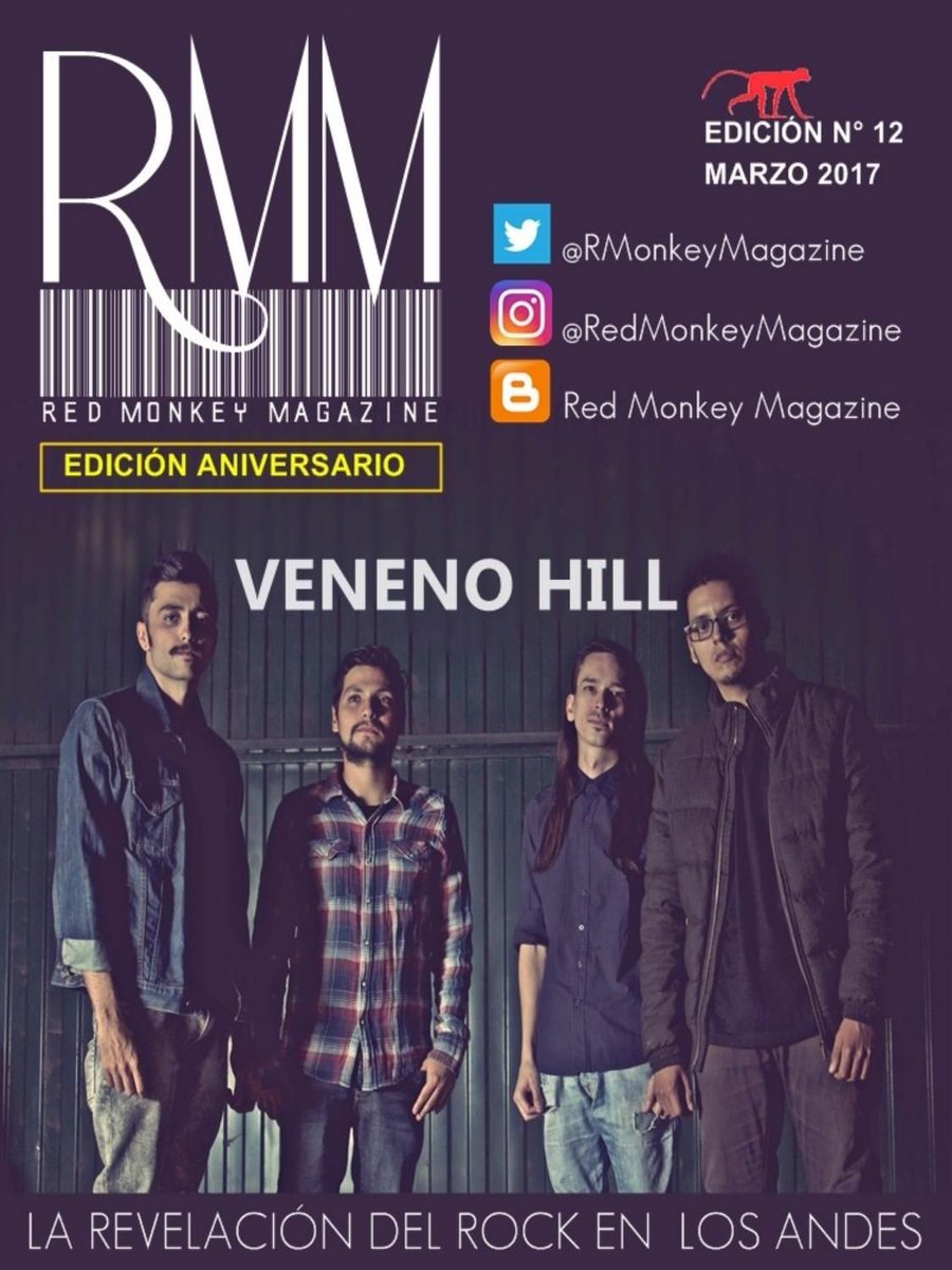 RMonkeyMagazine's tweet photo. Todo lo que debes saber sobre la #Banda de #Rock revevelacion @Venenohill en nuestra secc #MUSIKVE #Music https://t.co/efxs8tOVwE https://t.co/LlgHiYFTsE