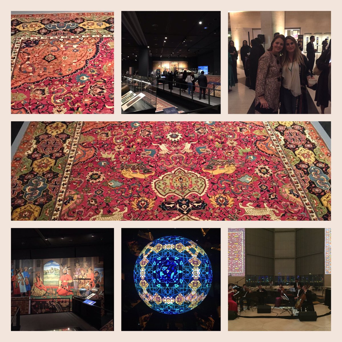 BTahzibLie's tweet image. #DanaAlFardan's music performed by @QatarPO musicians added lustre to the launch of the awe-inspiring #ImperialThreads exhibition @MIAQatar