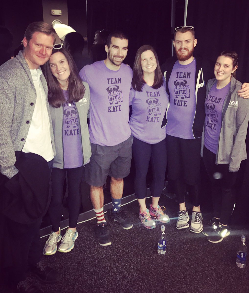 rachsween's tweet photo. beyond proud of #teamkate who raised $183K in honor of @ShutDownDave to kick cancers a** @Cycle4Survival @sloan_kettering https://t.co/WIVr0zK5Qa