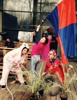 #lesfeesneants ne sont pas là pour jouer les plantes fée-rtes ! Surentraînés, ils sont prêts pour le #MichelinCampus 
@michelinrecrute