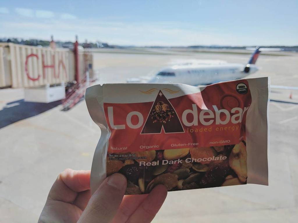 chattavegan's tweet photo. Awesome airport find! Ever seen these puppies? Did you know @loadebar is based in Chatt an… https://t.co/Kl4zOL8wA2 https://t.co/k6Vb1gJo2N