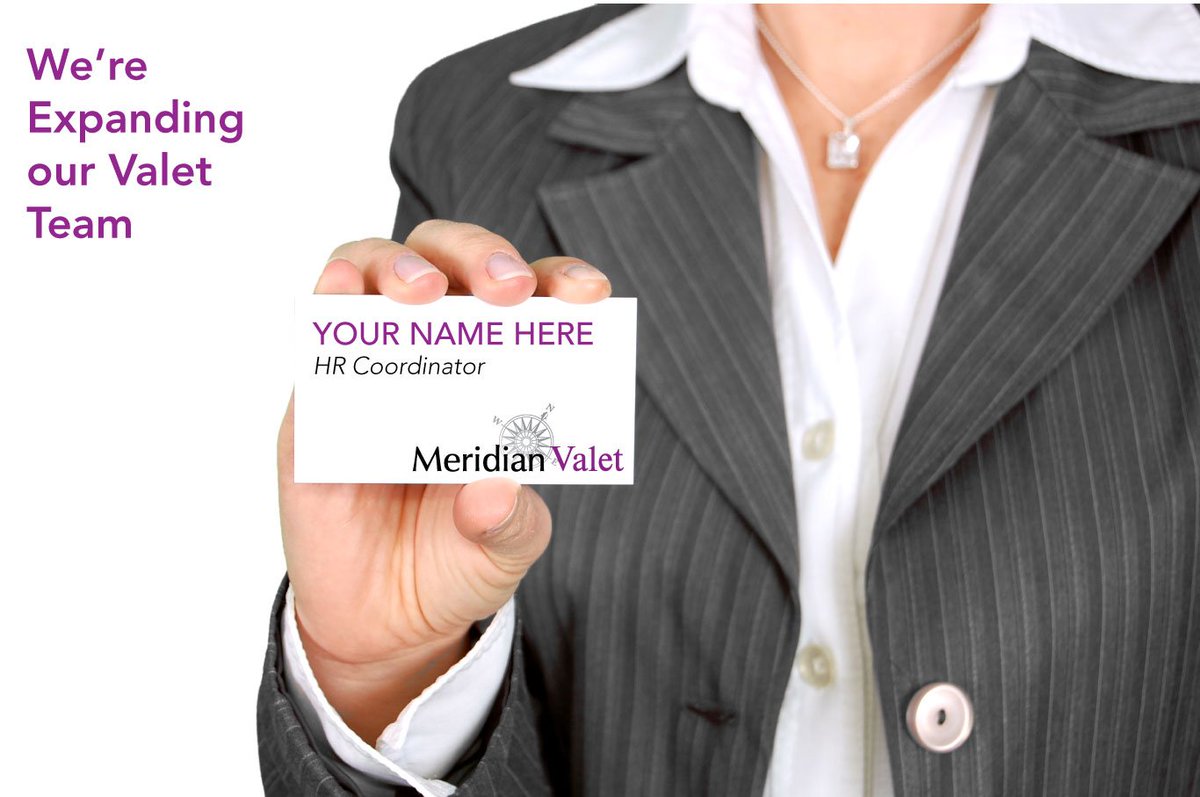 Our Valet team is looking for an HR Coordinator. #yvrjobs #VancouverJobs #Vancouvercareers bit.ly/MeridianHR