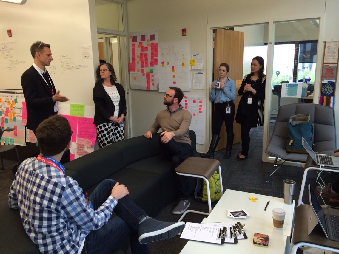 civiccatalyst's tweet image. @christianbason jamming on #publicsectordesign with @austintexasgov @civiqueso in the Austin City Innovation Lab