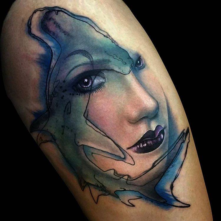 Great abstract realism by Liz Cook Tattoo!
Join our growing community at SAVEMYINK.COM/artists