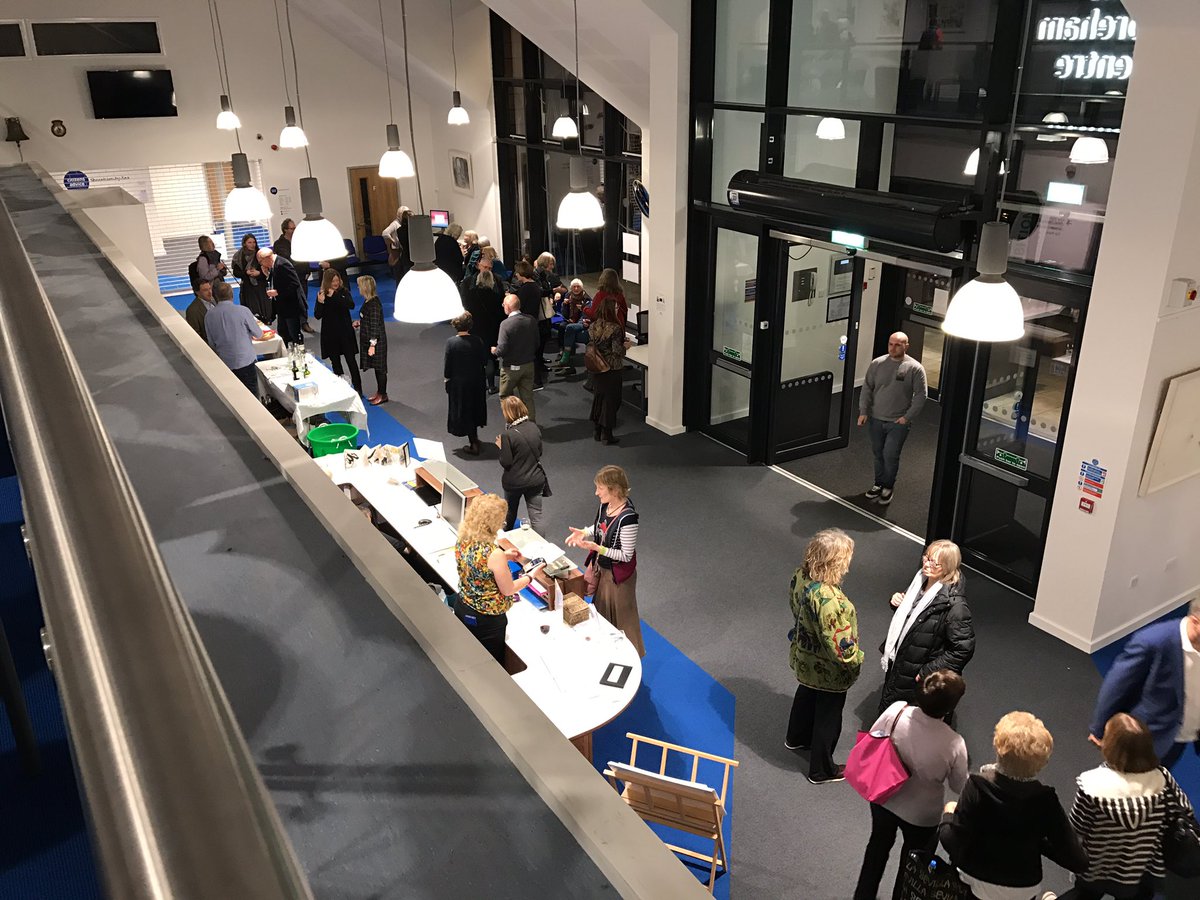 Well done <a href="/SkywayGallery/">Skyway Gallery</a> on a terrific exhibition kick off! #art #Shoreham #artists