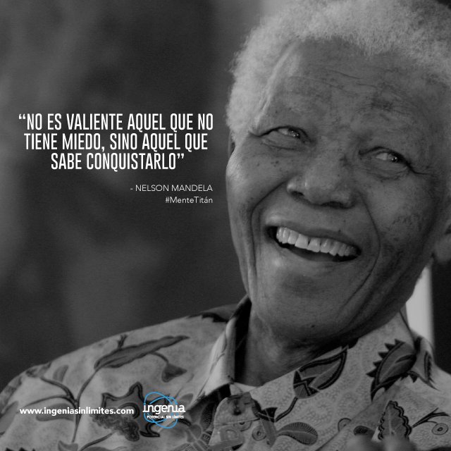 ingeniaofficial's tweet photo. Nelson Mandela. Presidente de Sudáfrica en 1994 y galardonado con el Premio Nobel de la Paz en 1993.

#YoSoyIngenia #Ingenia #MenteTitán https://t.co/F5Q2oNMiK4