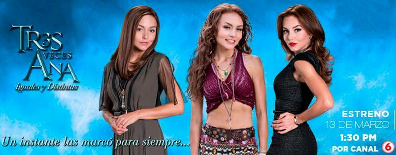 ChismesFaTv's tweet photo. #TresVecesAna llega a Costa Rica, gran estreno esta tarde 1:30Pm por @RepretelCR, exitos @Anboy88 @SebastianRulli @Davidzepeda. https://t.co/U0vemlLCBn