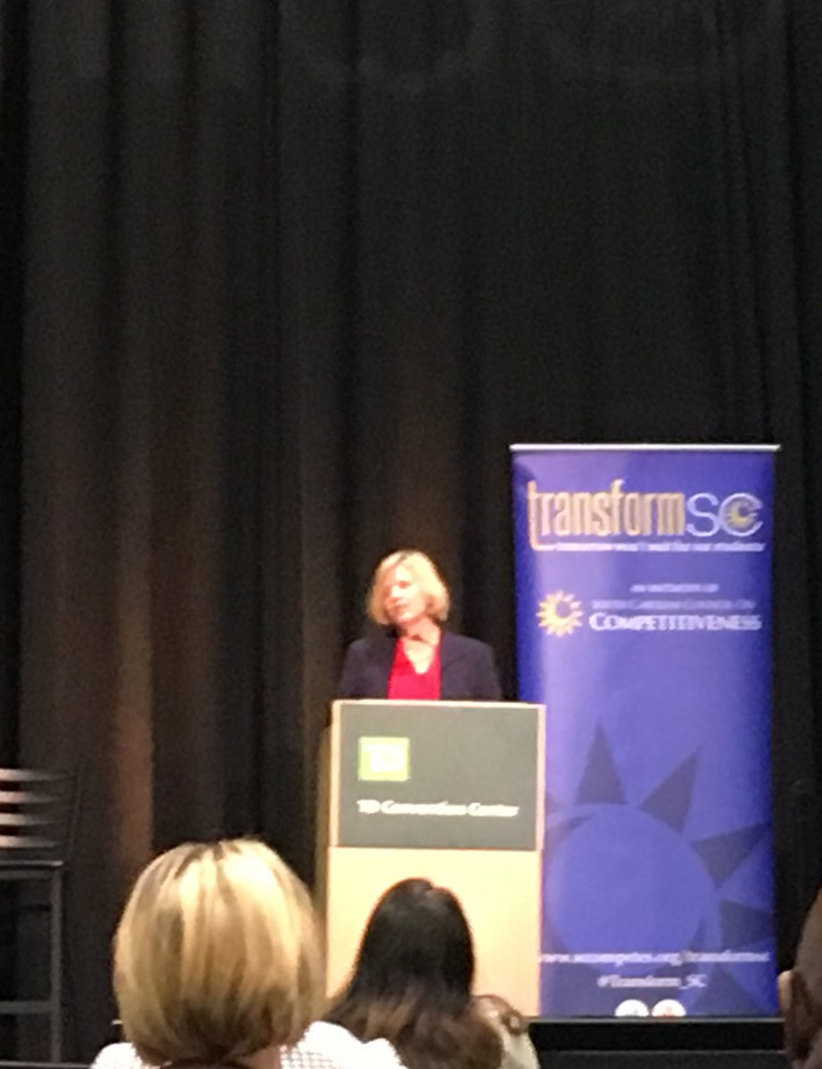 LSMcCauley's tweet image. We have to help all students find their passion. -@Molly_Spearman @EducationSC @Transform_SC #personalizedsc