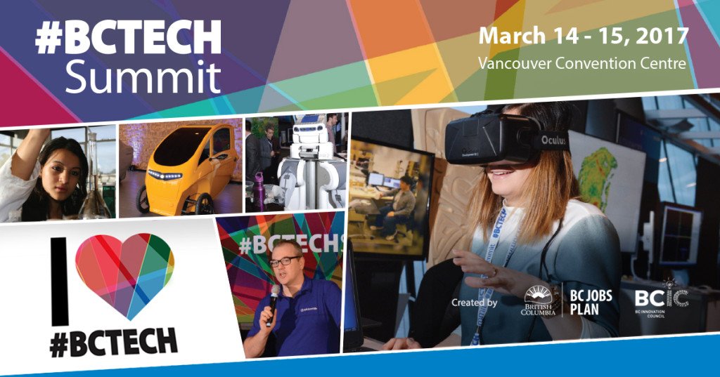 bmthom's tweet photo. #BCTECH Summit is finally here! Excited to celebrate #tech and #innovation in #BC with 5000 of our friends - @bcic @lindsaymchan  #soldout https://t.co/zRRNTnohZm