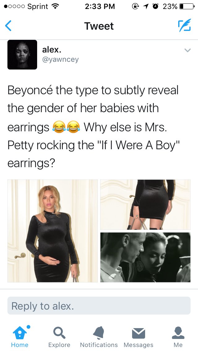 YungYinkv's tweet photo. This how it be for us now #BeyHive https://t.co/lWQnskOHgA
