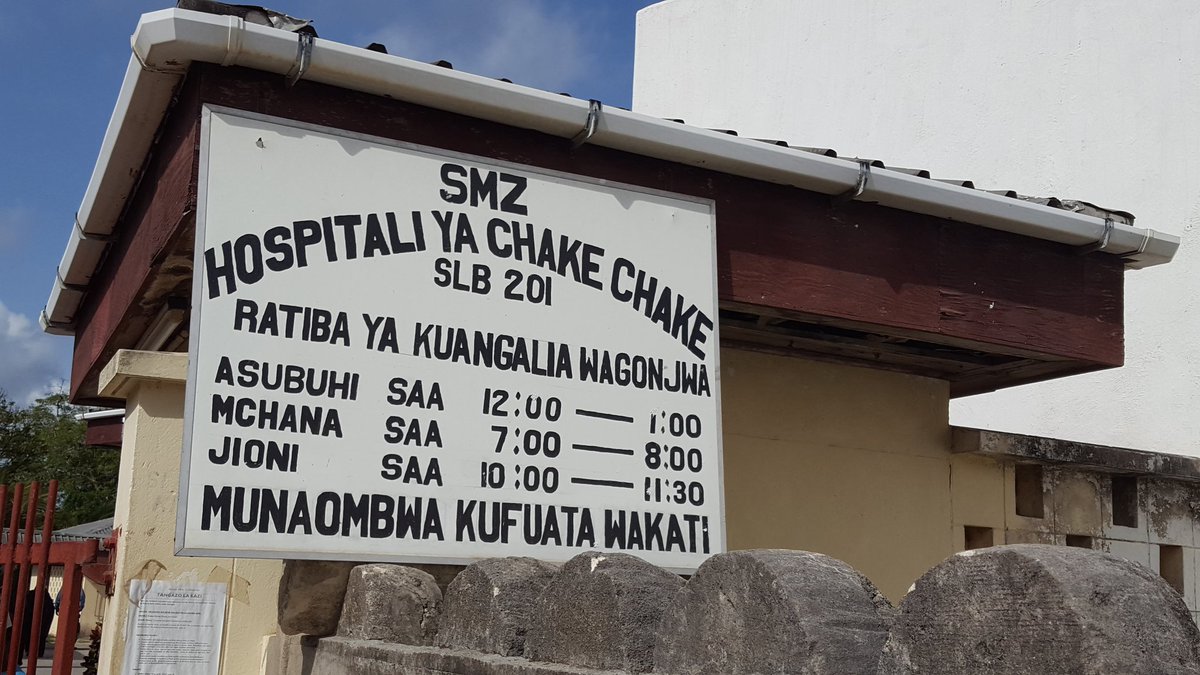 Image result for hospitali ya chake chake