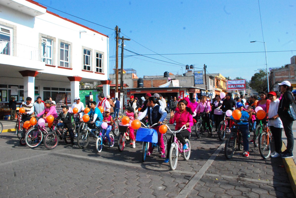 Tezoyuca2018's tweet photo. Conmemorando el Día de la Mujer, buscando equidad, inclusión y su empoderamiento, el 11 de marzo se realizó el paseo ciclista en Tezoyuca, https://t.co/5jB63yE5wD