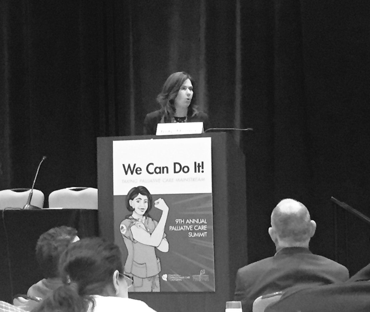 endwellproject's tweet photo. Let's create a social movement that encourages everyone to recognize their mortality as a way to live more fully @JudyThomasJD #CCCC17 #hpm https://t.co/8nOj5itLCy