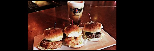 Come in TONIGHT for Slider Monday. All sliders are just $1.99! Choose from Beef, Chicken or Fish. Pairs well with a pint. Cheers!
