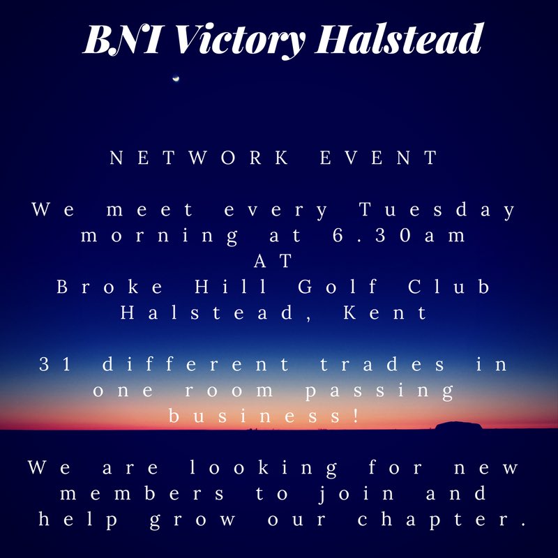 We're looking for new businesses to join &amp; help our Chapter #growth if your #business is not already in the room you can come as a #visitor