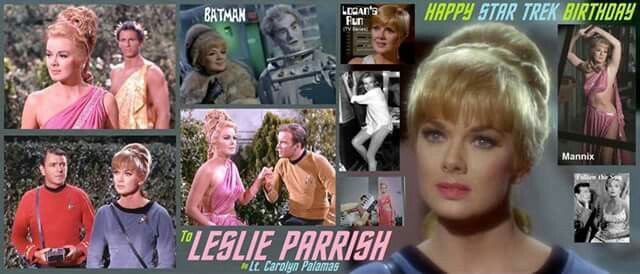 Happy birthday Leslie Parrish! 