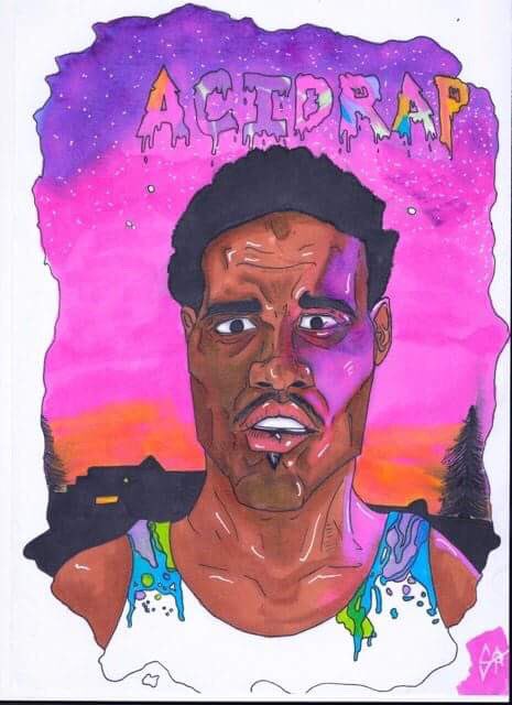 seanbobaggins's tweet photo. @chancetherapper just drew this thought I'd tweet it too you. Big fan man 😁🤤 https://t.co/dSUpimtn51