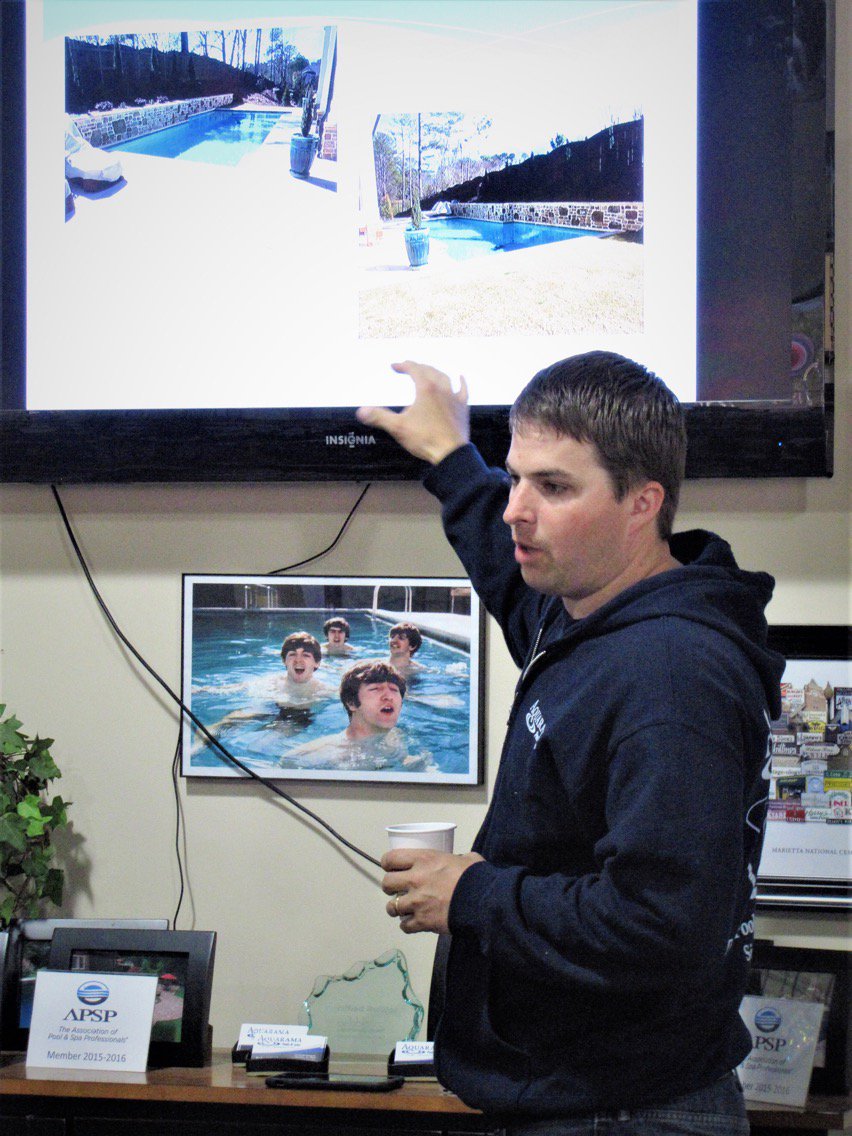 AquaRamaPools's tweet photo. #continuededucation here at Aquarama Pools, we believe in continuing to educate our employees. https://t.co/89v8cgi1u3