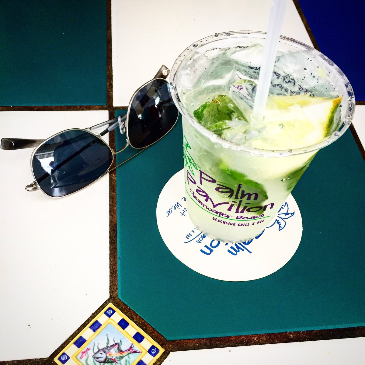 stevechuckfrank's tweet photo. Mojito time 
#rainydaydrinks #dayload #clearwaterbeach https://t.co/YKOvwh4gty