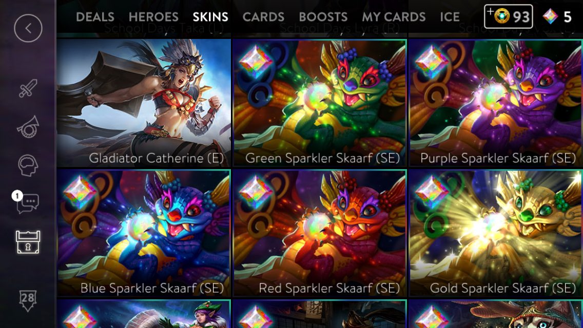Shinytoes21's tweet image. #VGQuestion Will you guys fix the splash arts? (samuels are different, and red skaarf)