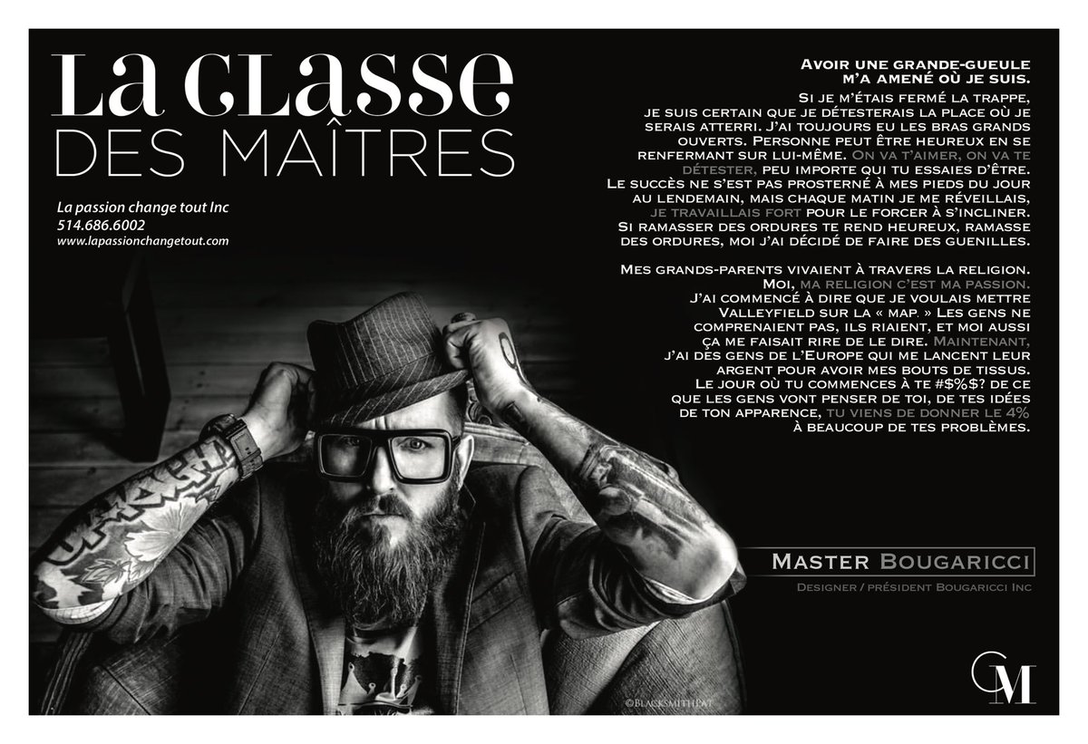 cdesmaitres's tweet photo. La Classe des maîtres "débarque "dans ton école ou ton entreprise avec @MasterBouga @bougaricci 
https://t.co/xys4ufgbzB https://t.co/2rlv0f59C1