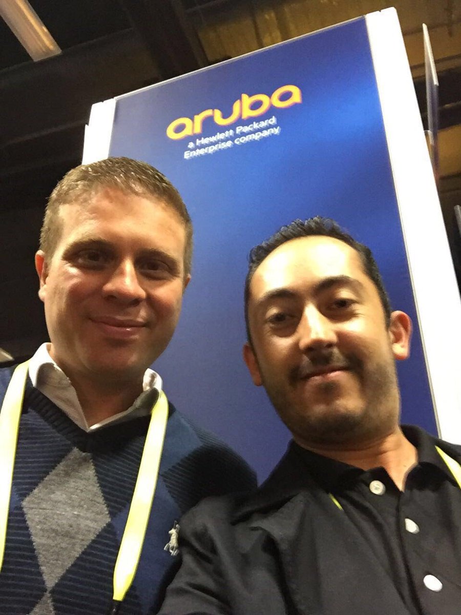 conexionteam's tweet photo. #team estuvo en el evento de @ArubaNetworks #ATM17 Soluciones de movilidad para mejorar el desempeño de negocios en las organizaciones. https://t.co/QJfzmP0Tm0