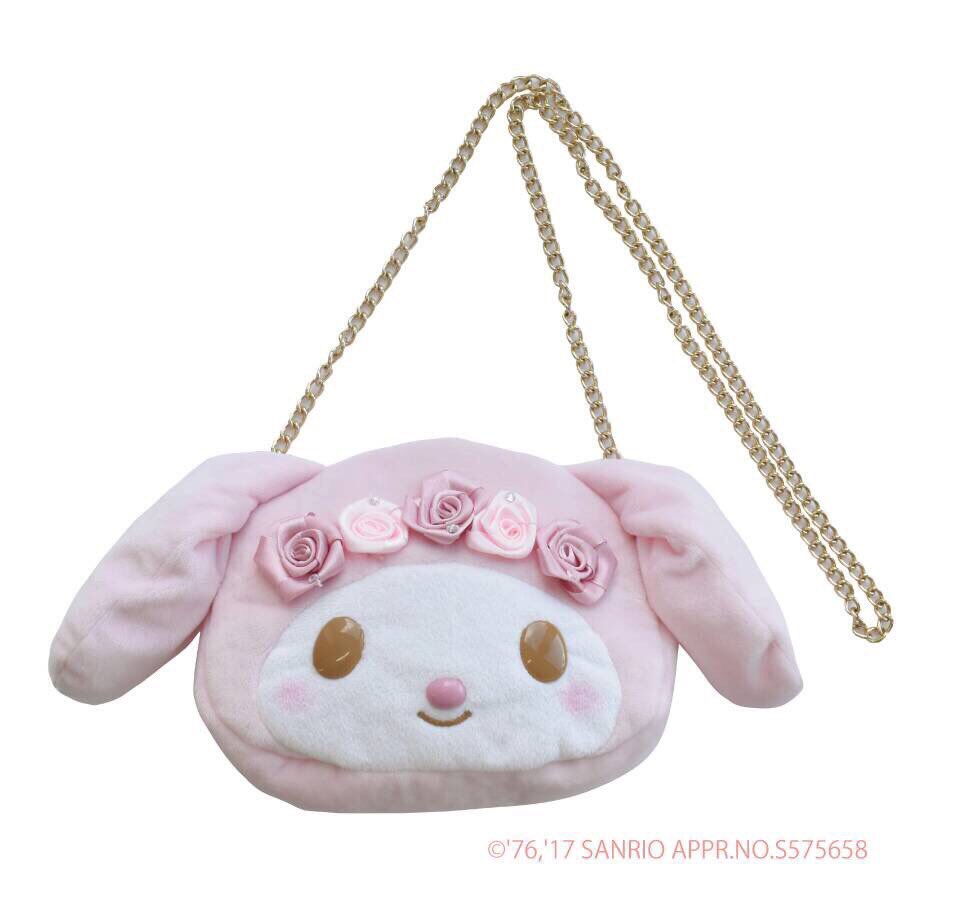 リズメロ ♡ コスメ柄 ぬいぐるみポシェット ついに💓！！ リズメロコラボitem情報解禁✨ ♡コスメ柄ワンピース