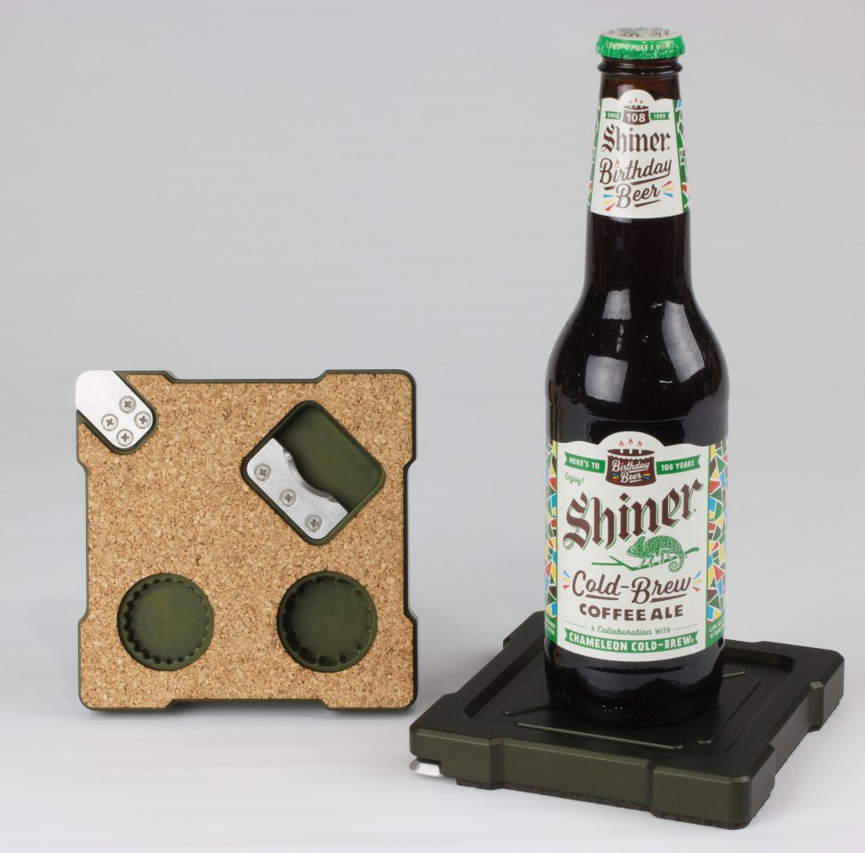 Benchwerx_store's tweet photo. @ShinerBeer Make opening your favorite Shiner Beer quick and easy with the Opener Coaster.  https://t.co/fOZBx2X9te https://t.co/XyMlEzaS1n