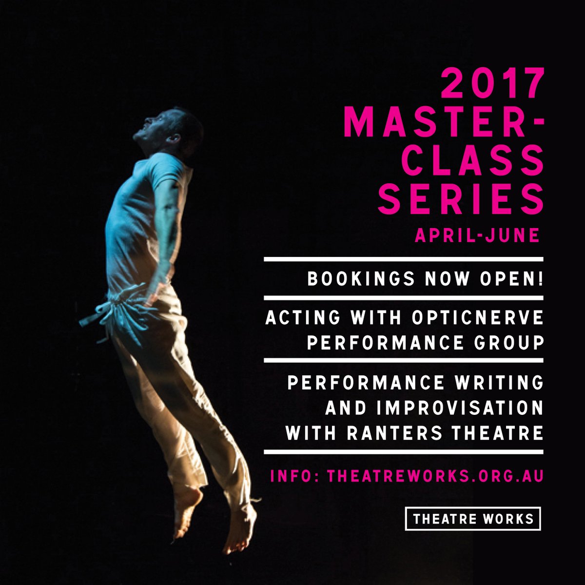 Our 2017 Masterclass Series has landed! Acting with <a href="/opticnerveau/">OpticNerve</a> &amp; Performance Writing with <a href="/ranters_theatre/">Ranters Theatre</a> BOOK ow.ly/eNbV309SmU3