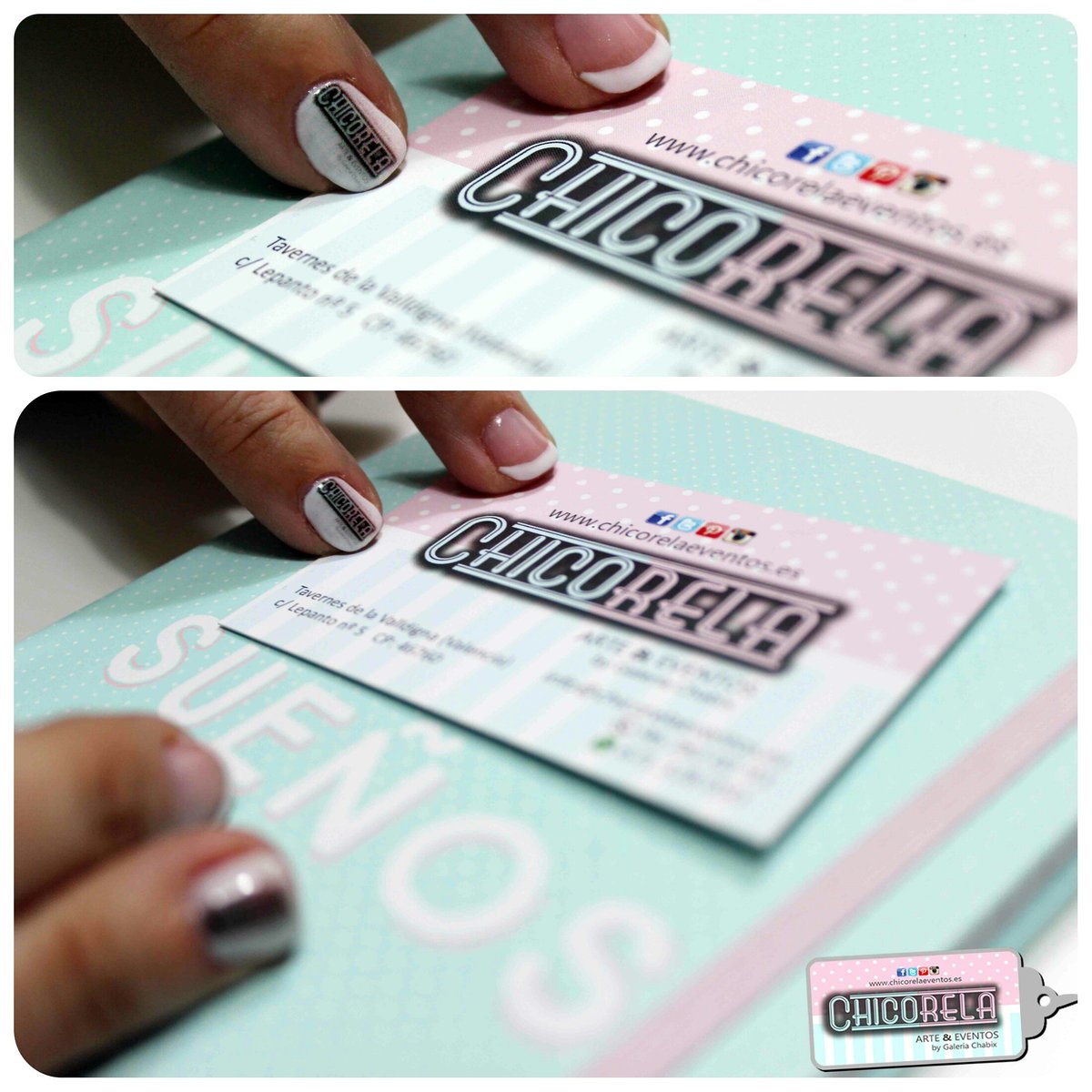 ChicorelaEvent's tweet photo. 🌸 Las manos de Chicorela en marcha para crear vuestros sueños #Bodas #Bautizos #Comuniones 🌸
#Uñas por #creatulook https://t.co/EIoso9VTmG