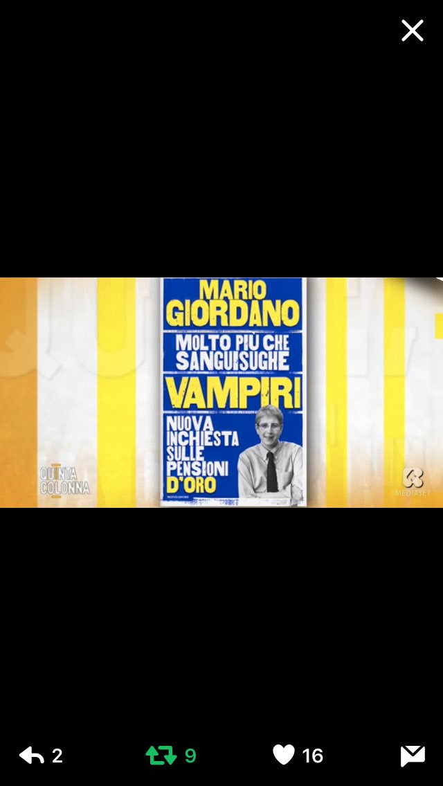 franco_sala's tweet photo. Preferisco #IVampiri del direttore @mariogiordano5 . Senza dubbio. Letto , è la fotografia di questo Paese #QuintaColonna https://t.co/RA4cf4eVXL