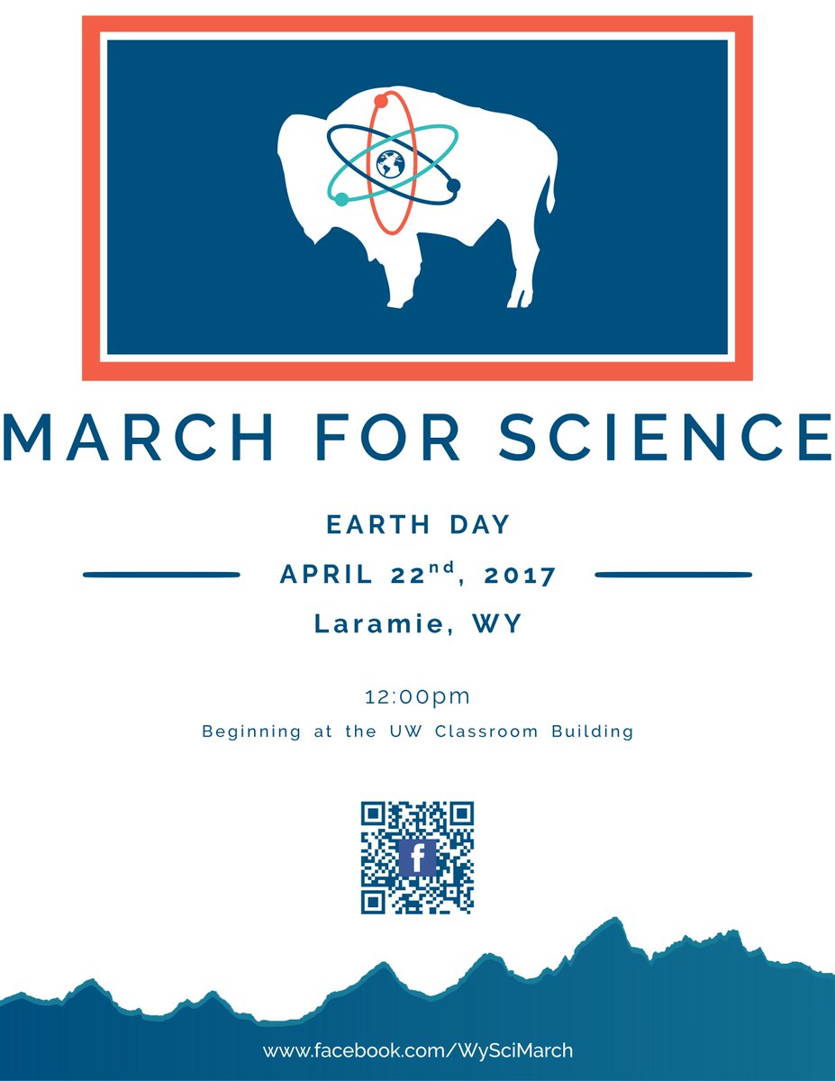 ScienceMarchWY's tweet image. Planning for #WYScienceMarch in Laramie is coming along. Save the date. Spread the word. #ScienceNotSilence #ScienceMarch