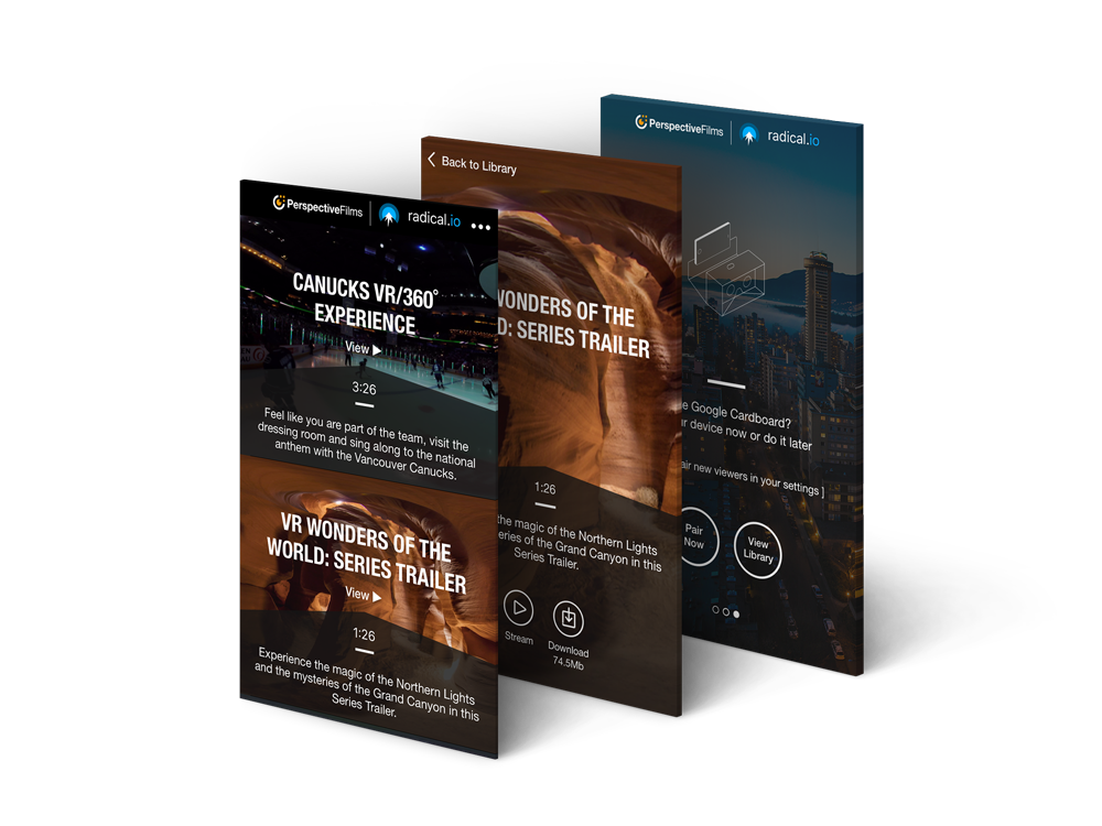 radicalio's tweet image. We're thrilled to launch the @PerspectiveVR Android app on our new @getBeThere360 service in time for #BCTECHSummit rad.ical.io/2mFAP8B