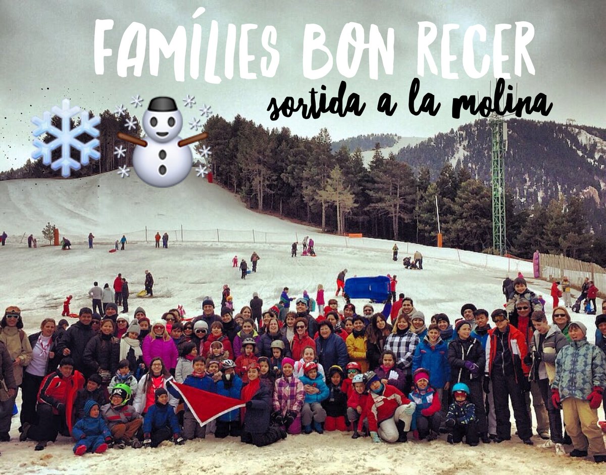 ElBonRecer's tweet photo. Aquí podeu veure la noticia de la Sortida a la Molina que vam fer aquest cap de setmana amb les famílies de l'Esplai
https://t.co/MirC8OXy8G https://t.co/bA9BWhWVX4