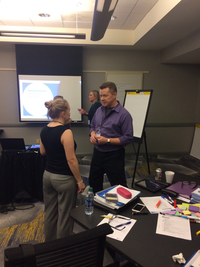 SpringBoard New Faculty Cohort 2017 engaged in active practice. #SBNationalFaculty