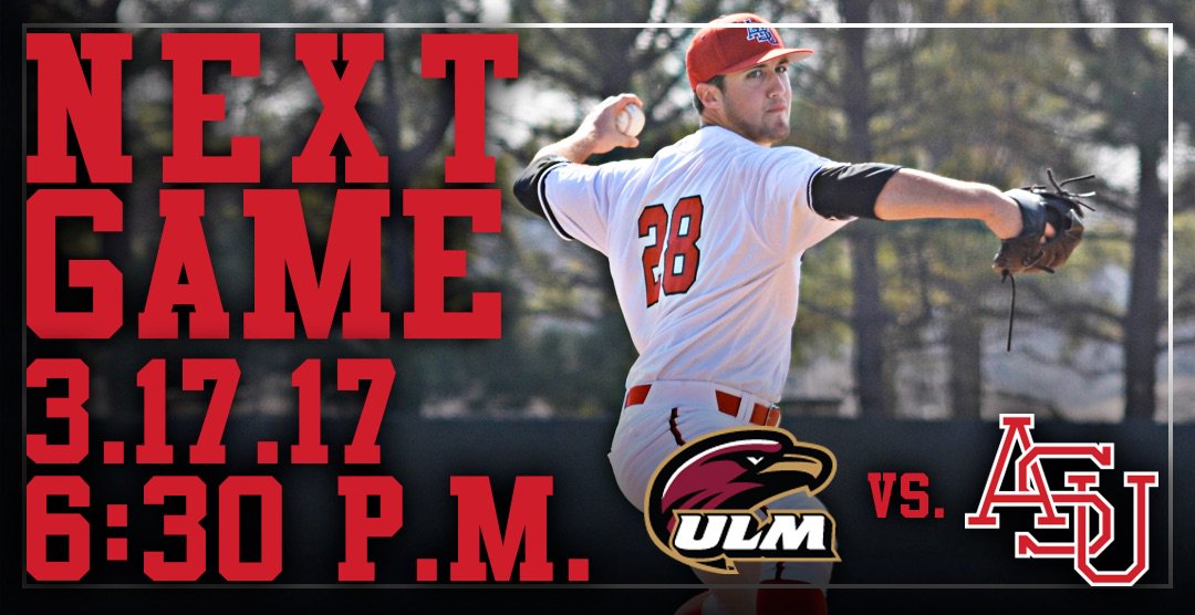 The Red Wolves are back in action for a weekend series with ULM.