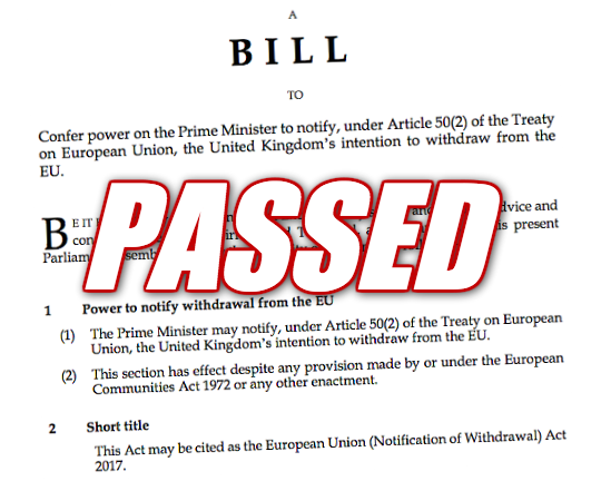 GloboGuido's tweet photo. BREAKING: Brexit Bill Clears Parliament https://t.co/RuvHAqzIZc https://t.co/z0TsDr2Lpx