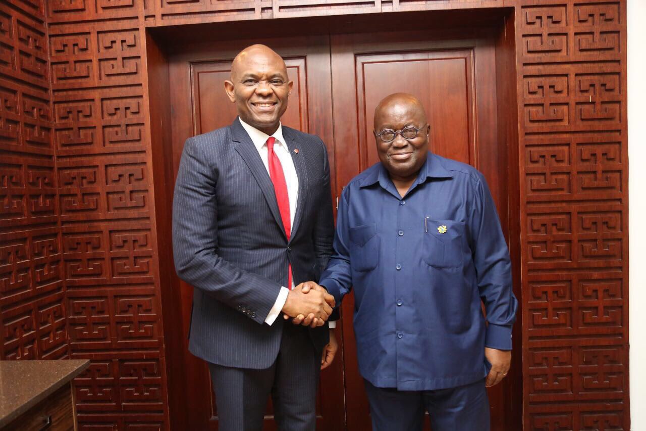 Tony Elumelu in Ghana